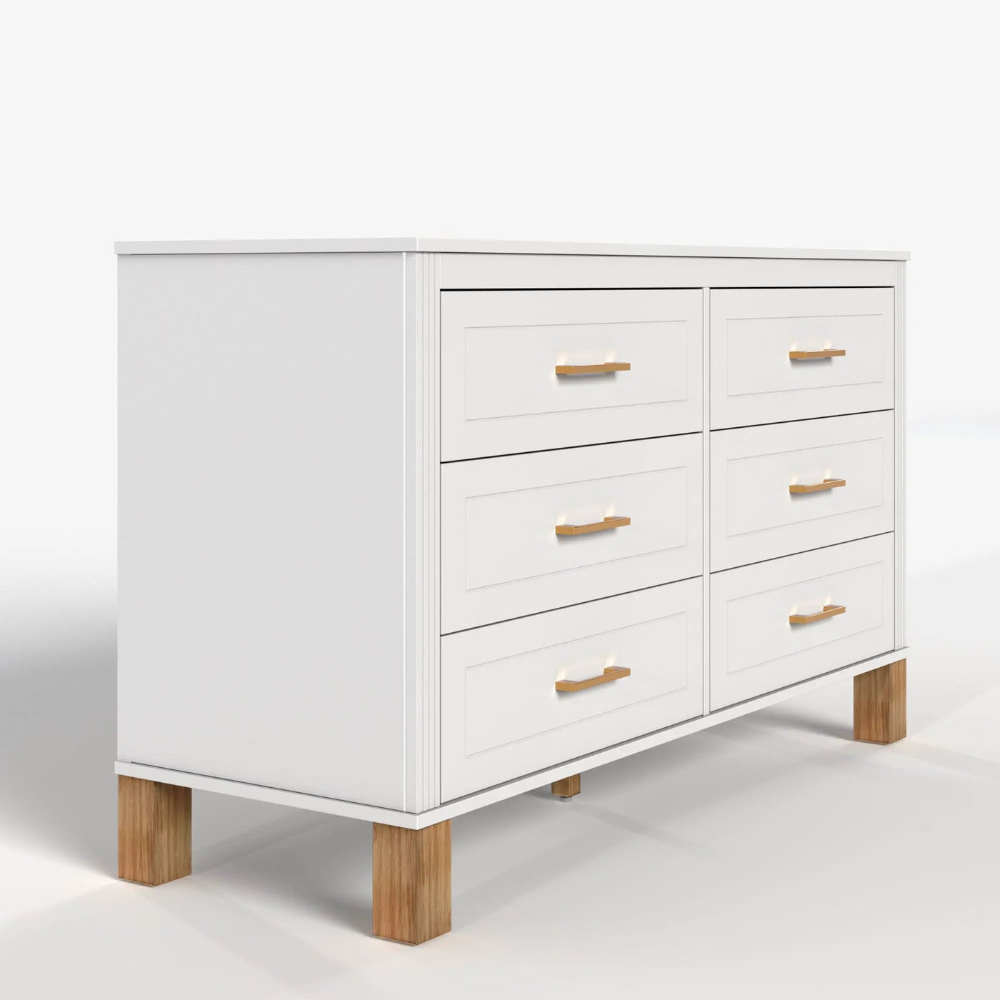 6 Drawer Double Dresser by HouseOfZazla