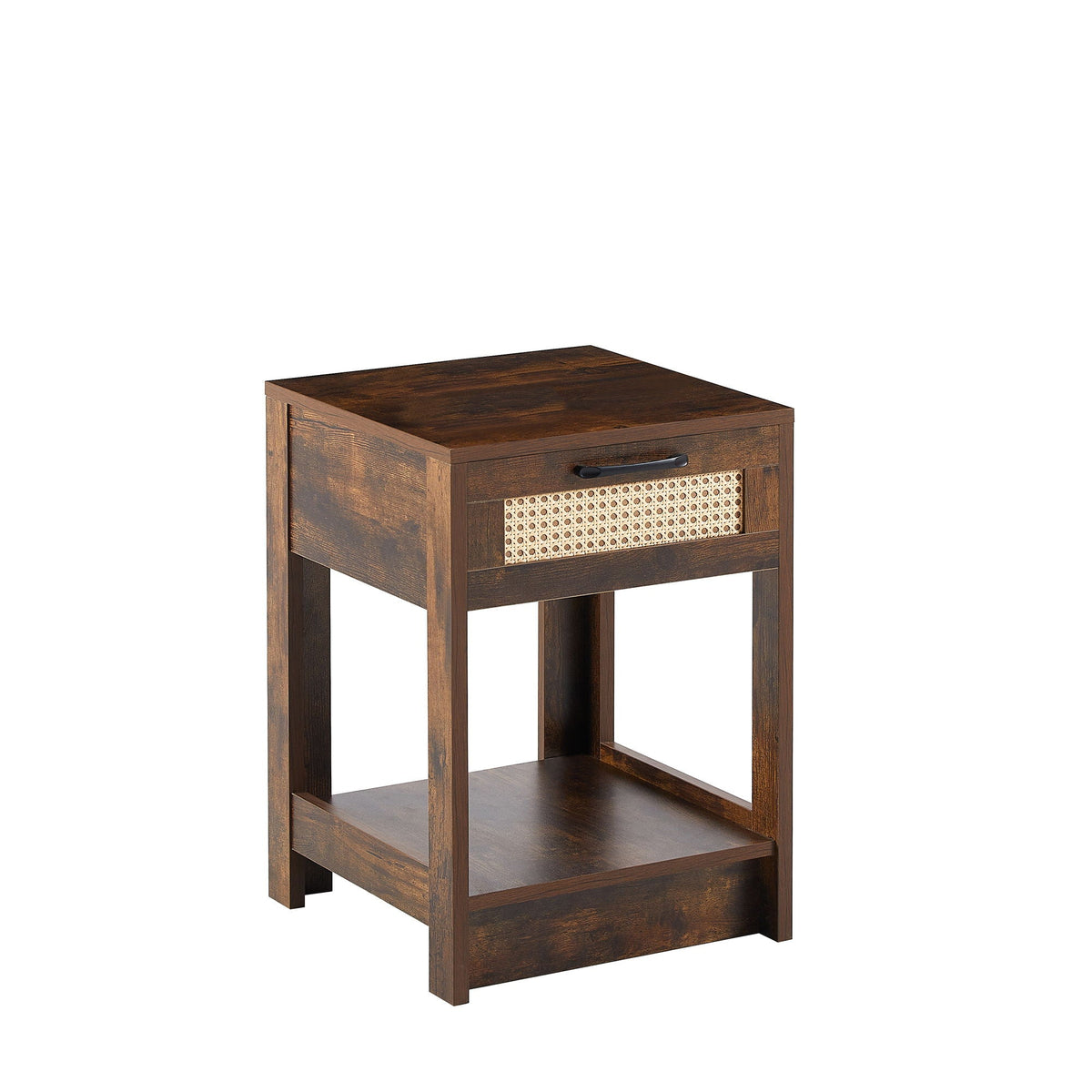 Modern Rattan Nightstand with Functional Drawer - Available in 3 Colors, photo 23 of 40