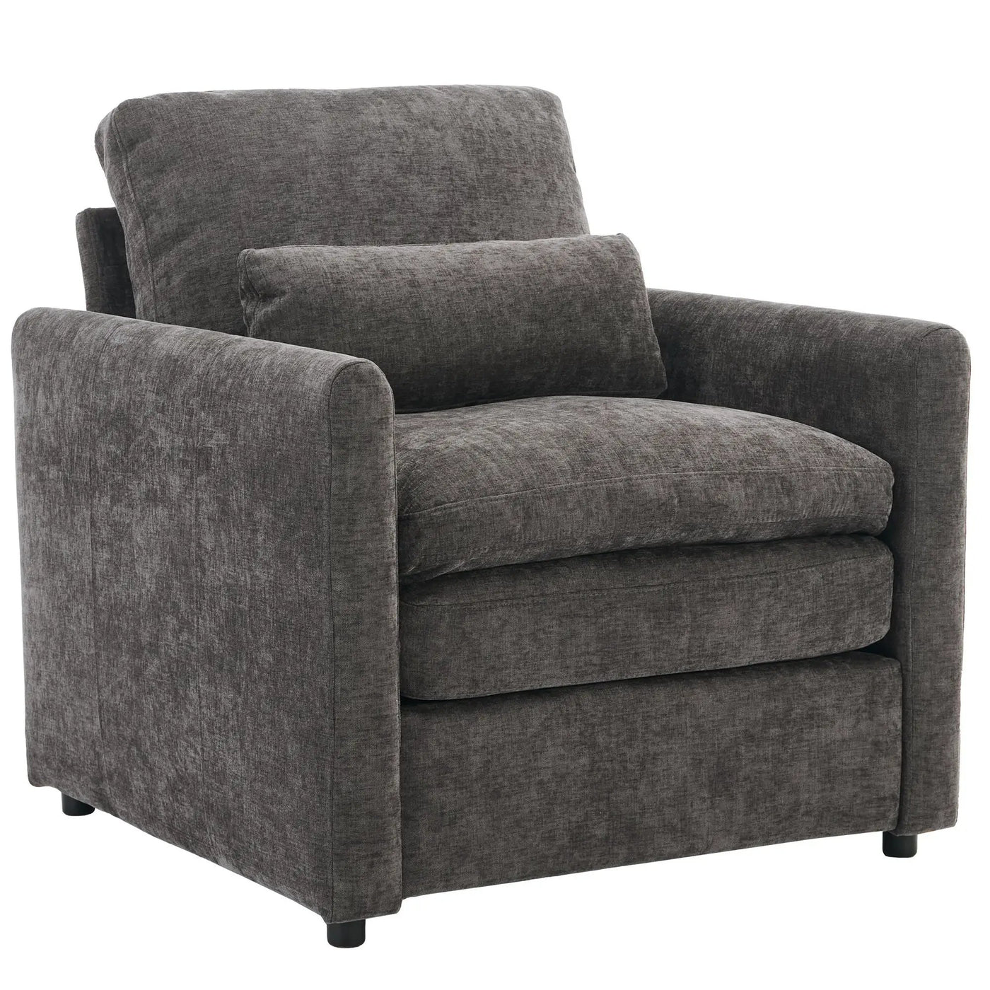 Cozy Upholstered Cushion Armchair For Living Room by HouseOfZazla