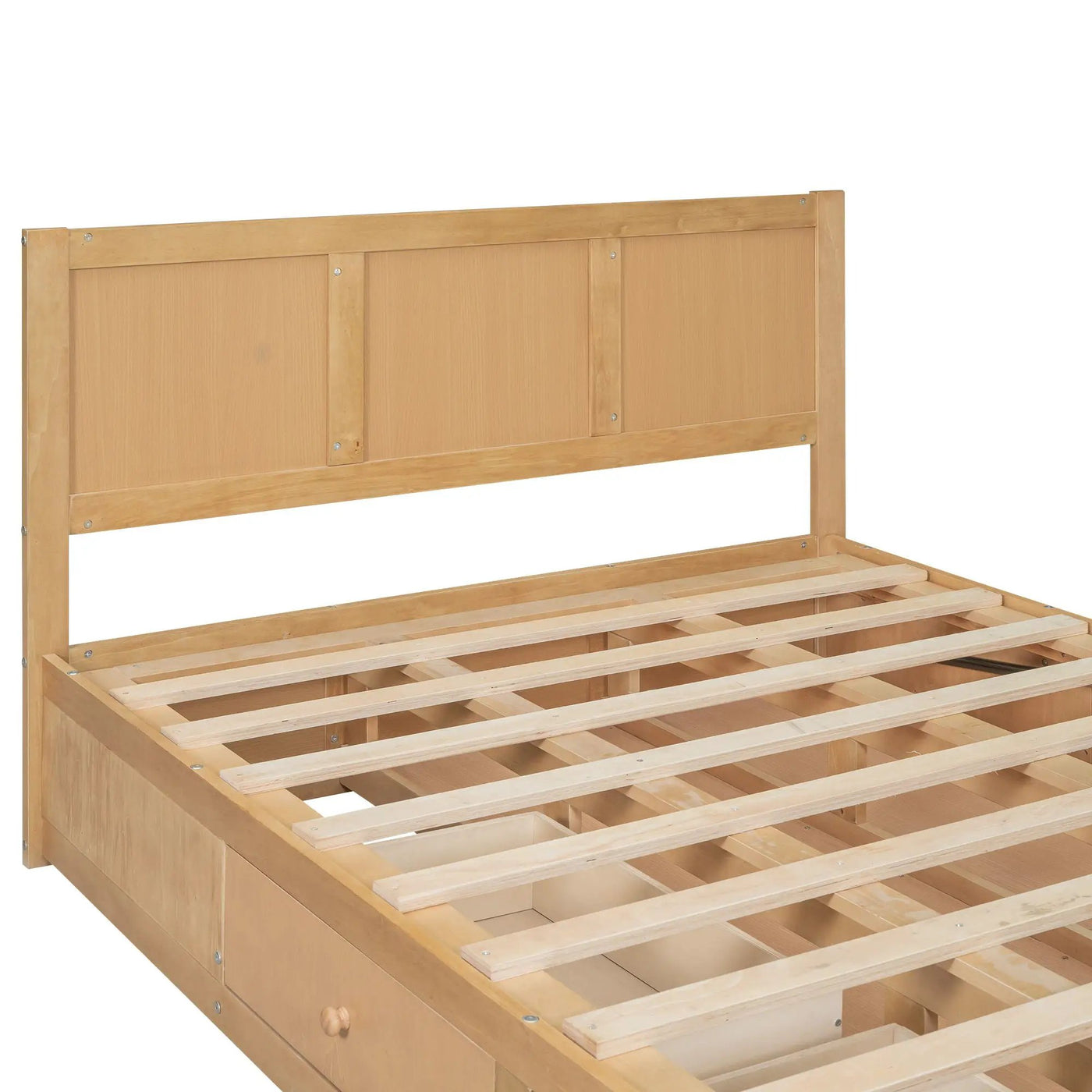 Platform Bed With Underneath Storage And 2 Drawers by HouseOfZazla