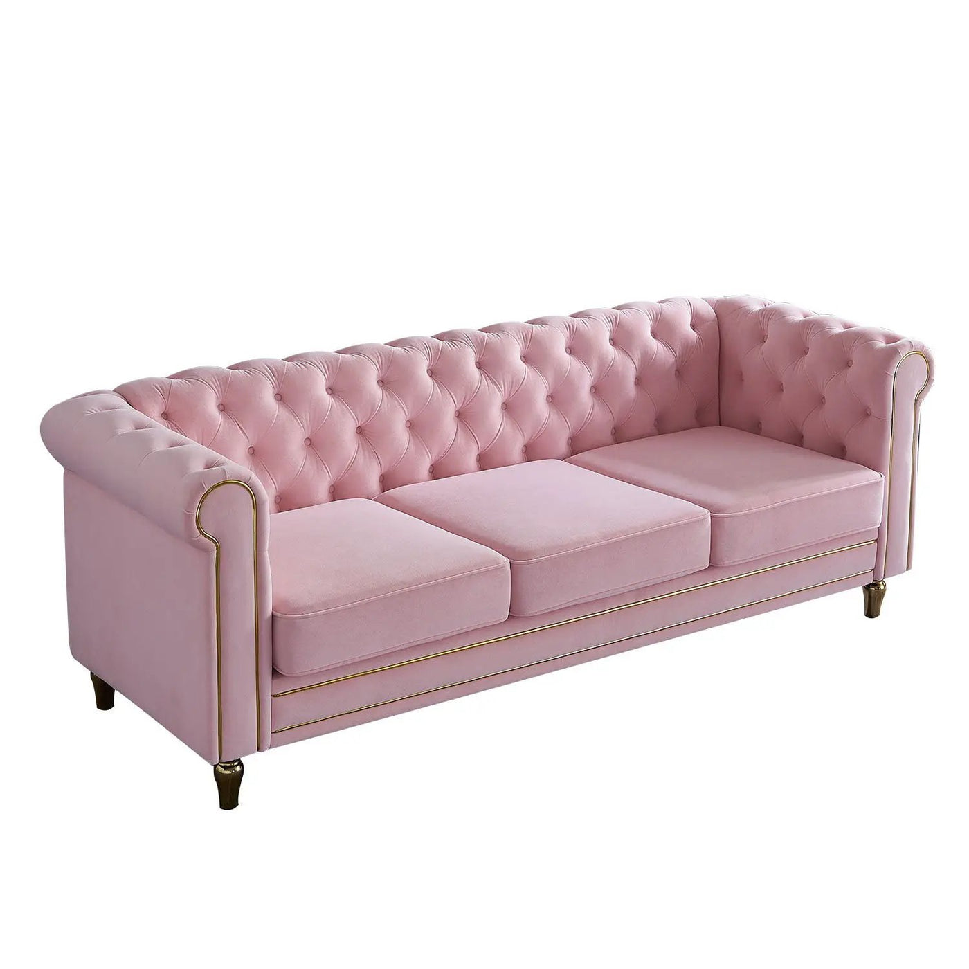Chesterfield - Sofa 84.65" For Living Room by Unique Piece Furniture