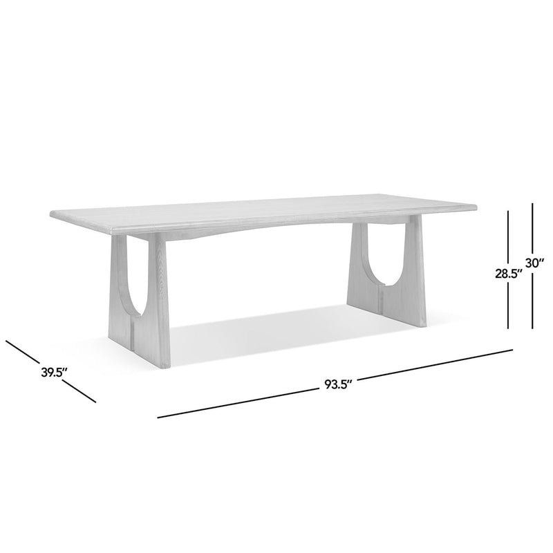 Carmel - 8 Seater Dining Table - Antique Brown by HouseOfZazla