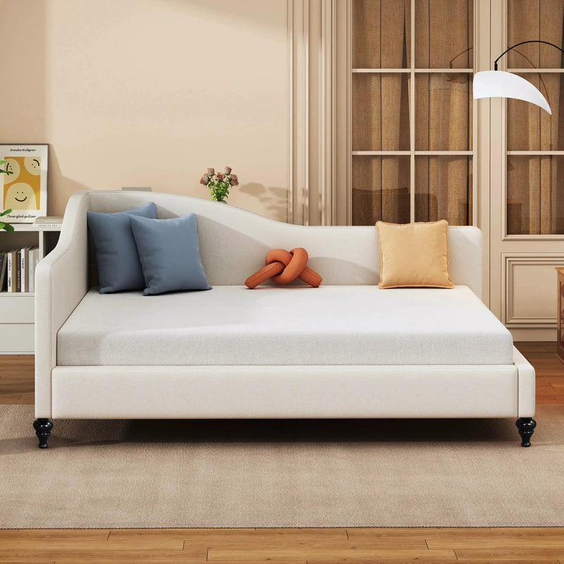 Modern L Shaped Daybed With Legs by Unique Piece Furniture