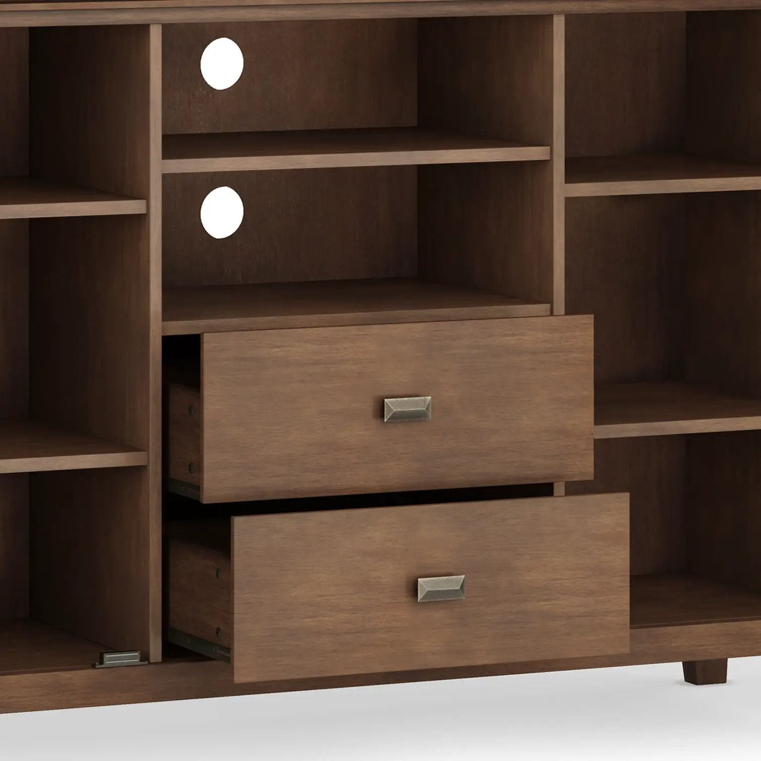 Artisan - Handcrafted Tall TV Media Stand by Unique Piece Furniture