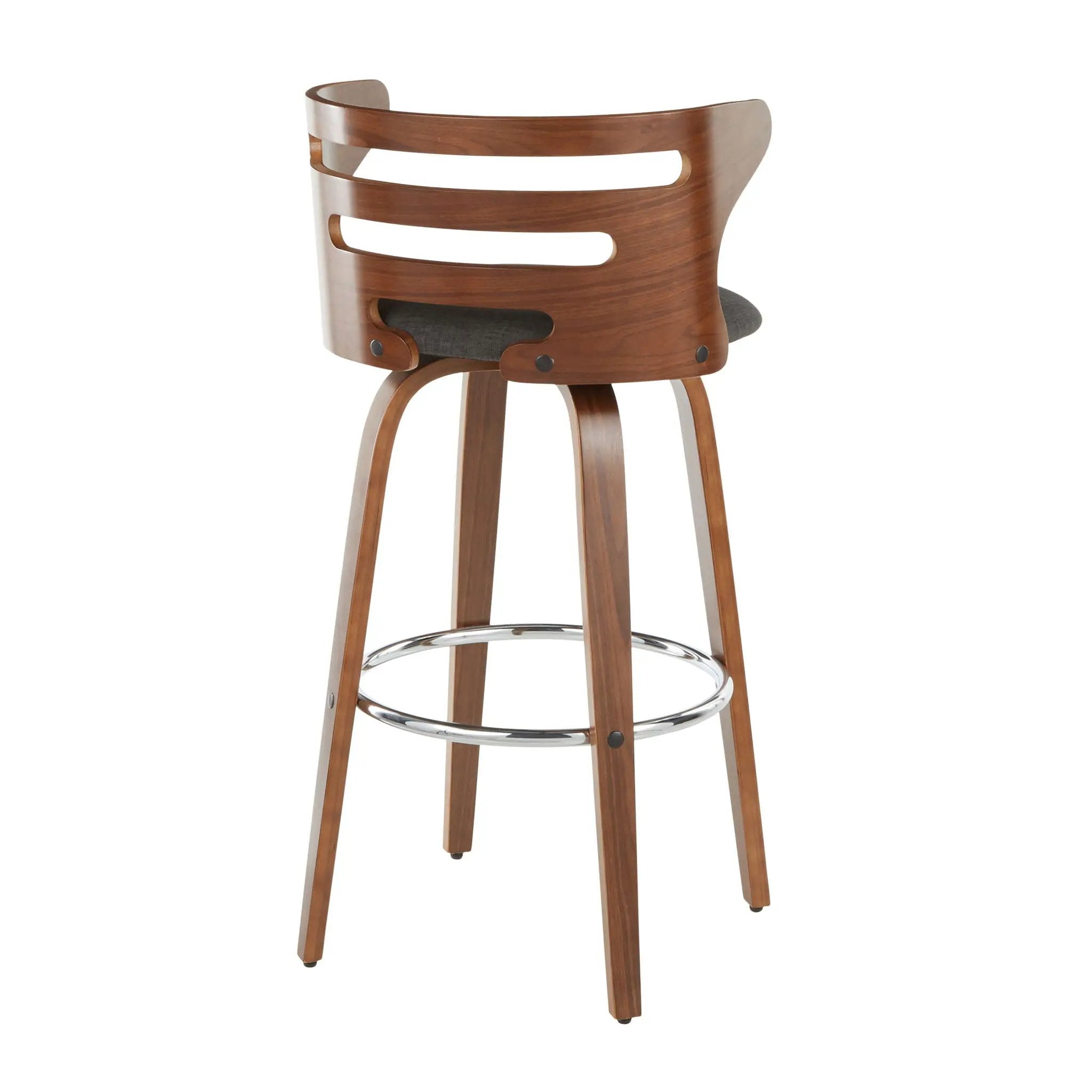 Cosini - Mid Century Modern Fixed Height Barstool With Swivel (Set of 2) by Unique Piece Furniture