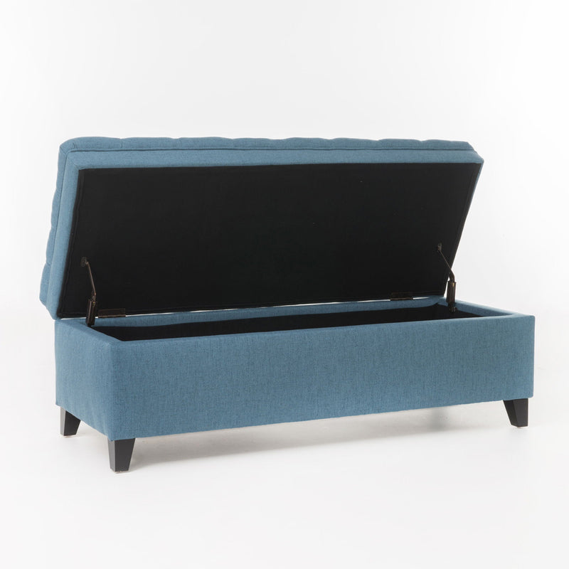 Juliana Storage Ottoman With Birch Legs by HouseOfZazla