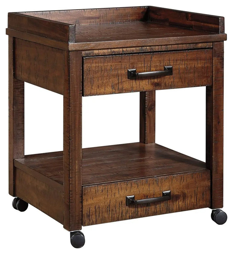 Baldridge - Printer Stand - Rustic Brown by Unique Piece Furniture