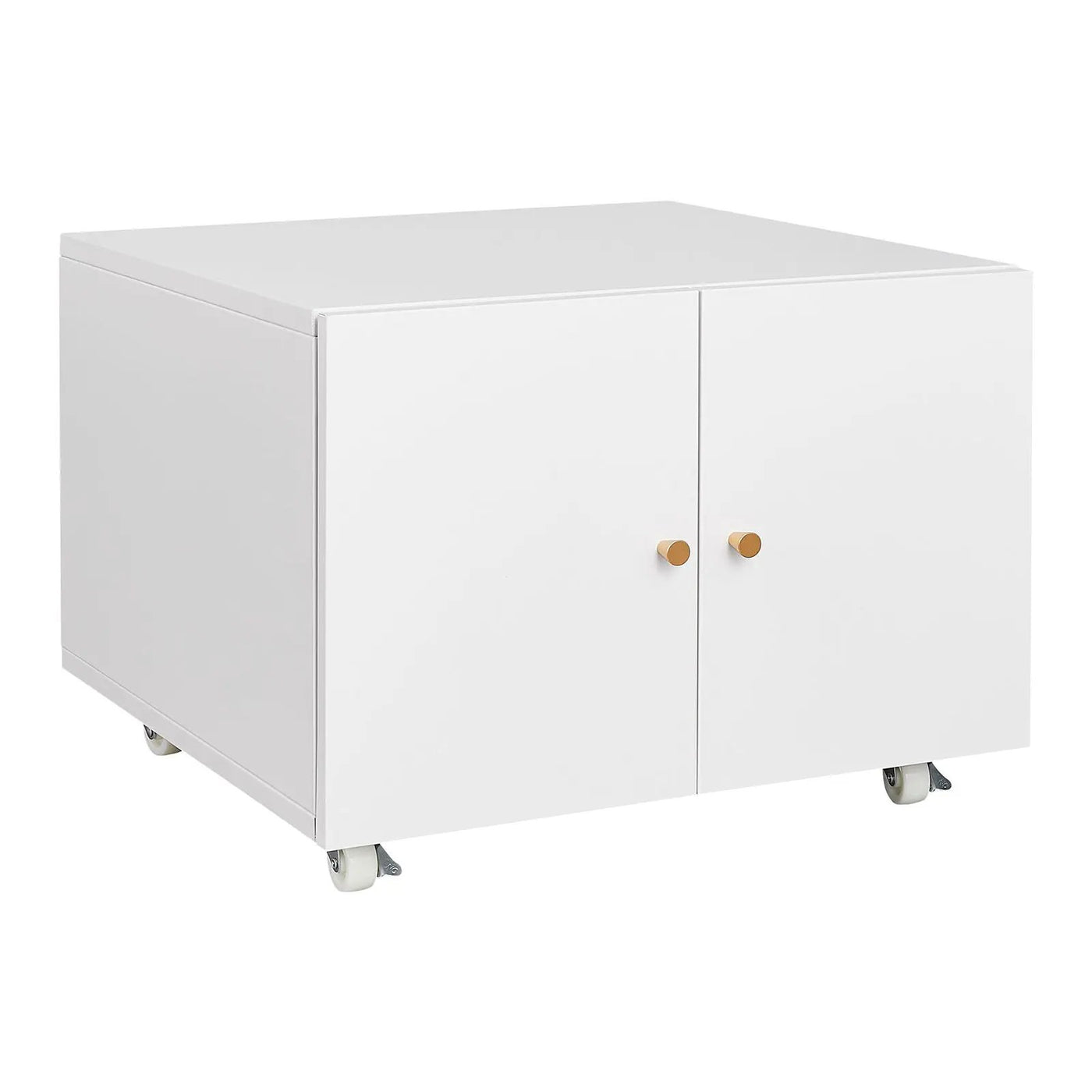 Office Furniture Copier Cabinet 2 Door Steel Copier Stand Mobile Pedestal File Printer Stand by Unique Piece Furniture