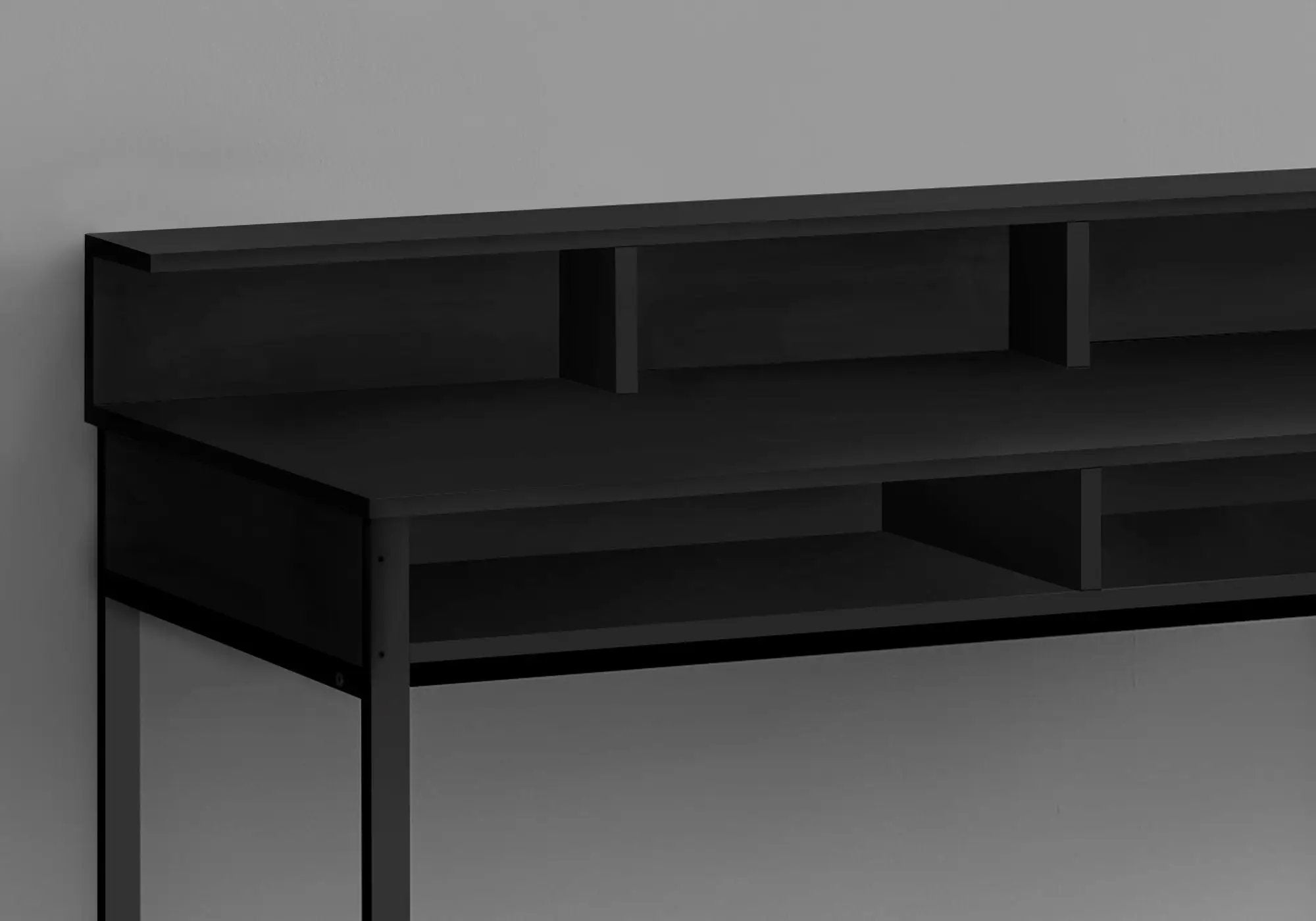 Computer Desk For Home Office, Standing, Storage Shelves, Laptop, Contemporary & Modern by Unique Piece Furniture