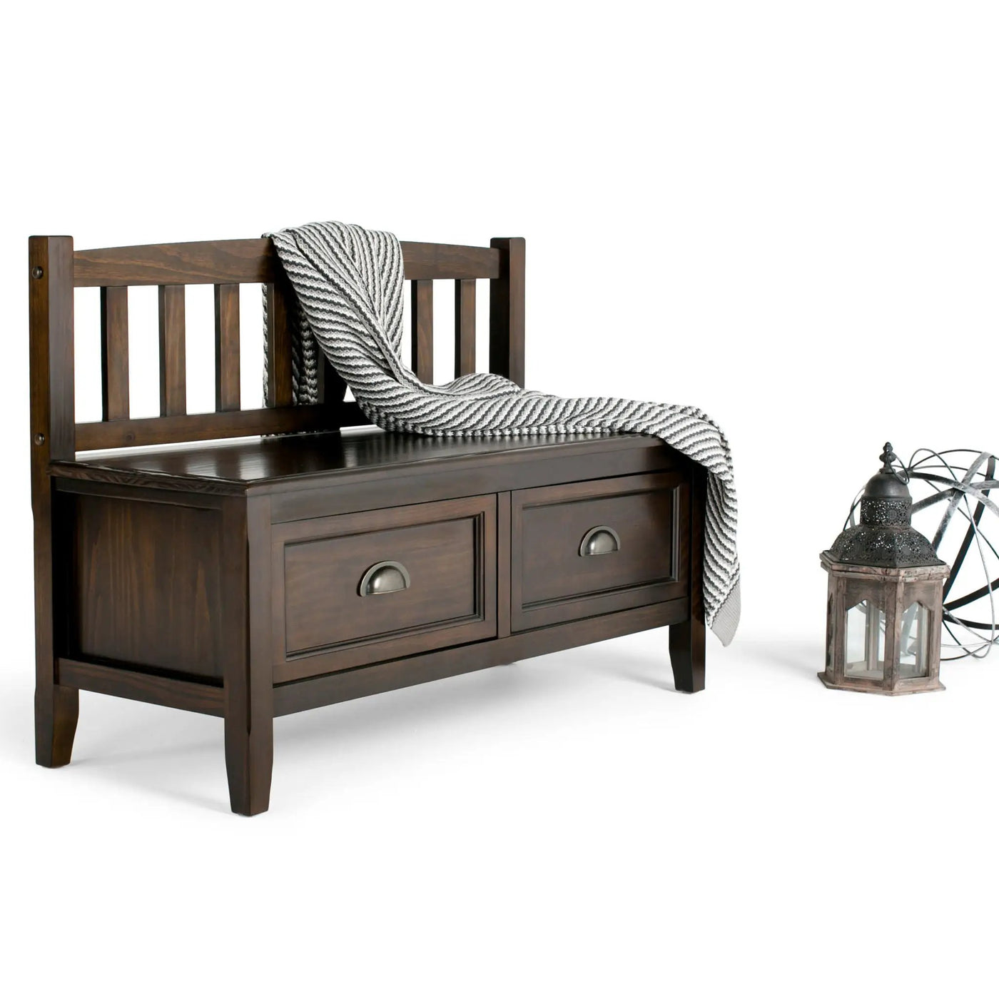 Burlington - Entryway Storage Bench With Drawers by Unique Piece Furniture