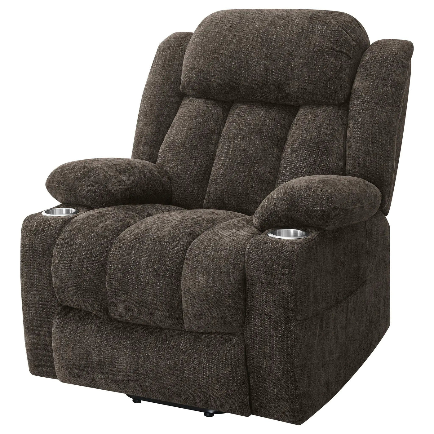 Beca - Upholstered Power Lift Recliner With Cupholders And USB Charging by Unique Piece Furniture
