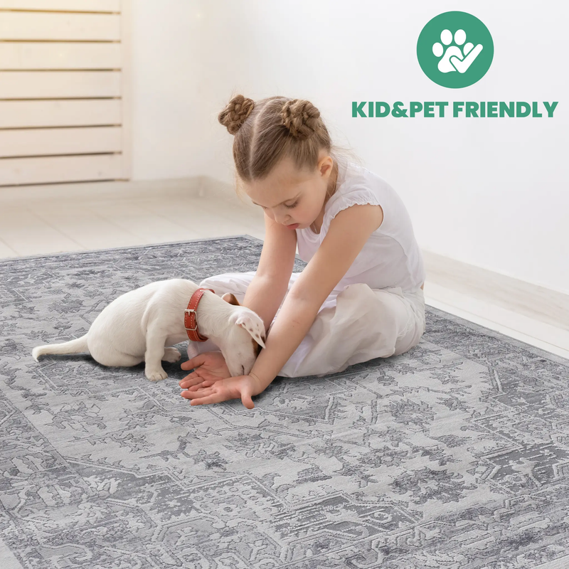 Marfi Collection 7.9x10 Area Rug by HouseOfZazla