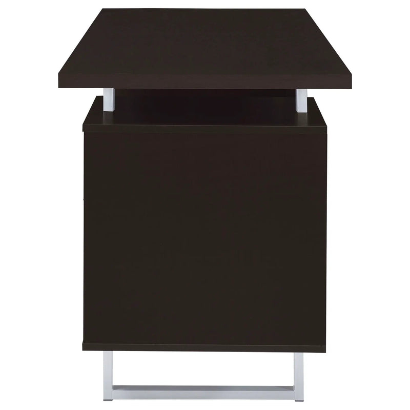 Lawtey 60-inch 2-drawer Office Computer Desk Cappuccino by Unique Piece Furniture