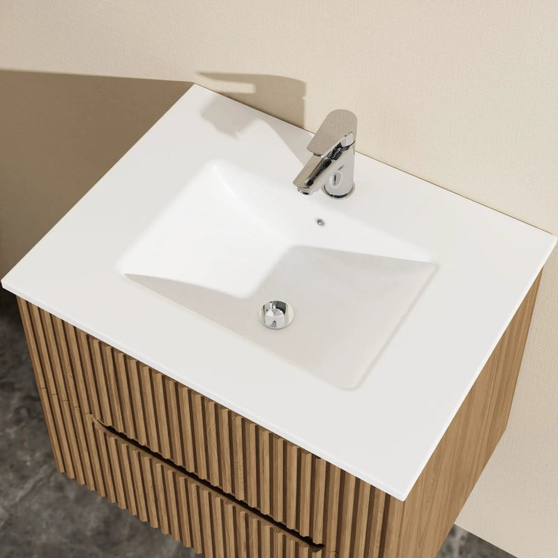 Wall Mounted Bathroom Vanity & Sink by HouseOfZazla