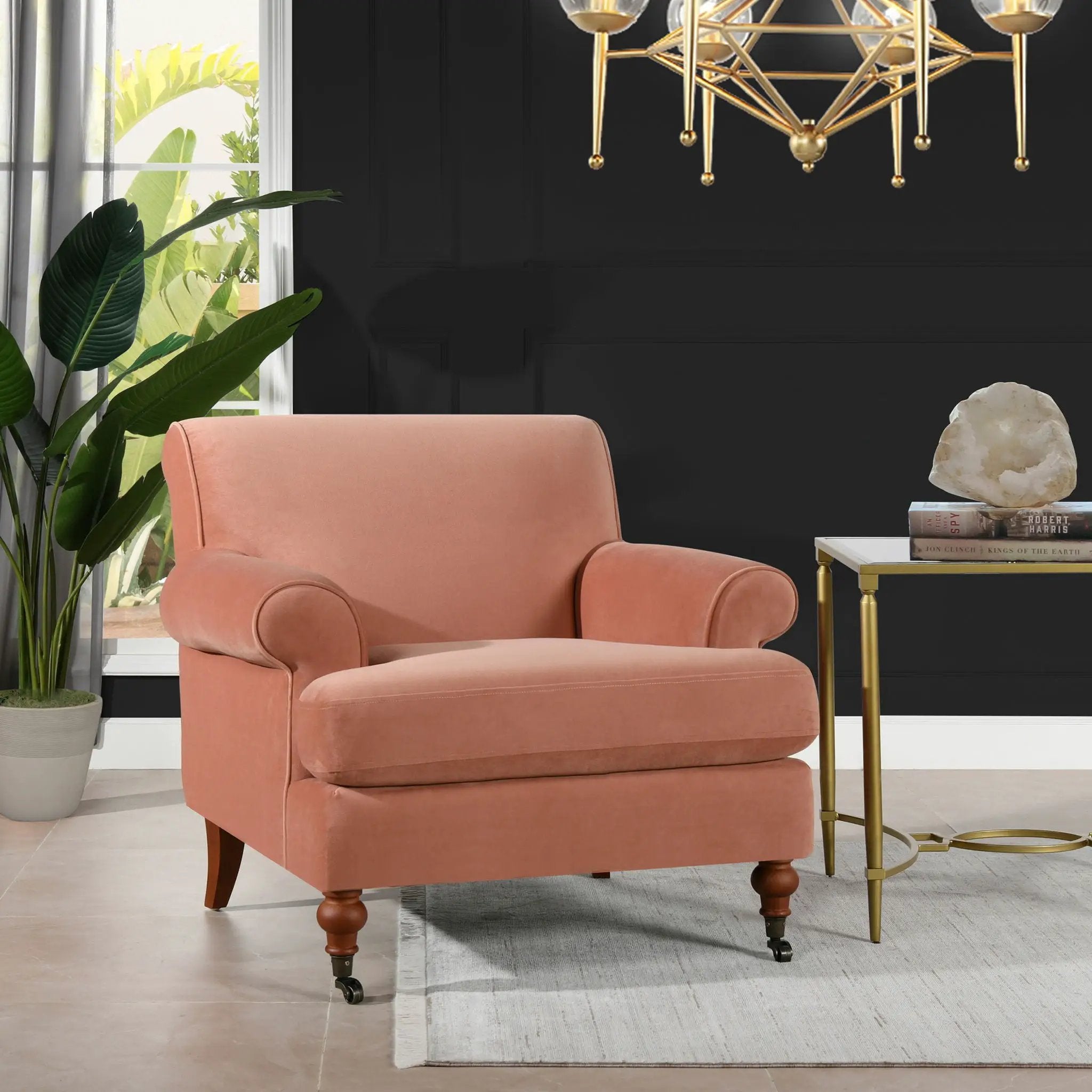 Alana Lawson - Accent Arm Chair Casters by HouseOfZazla
