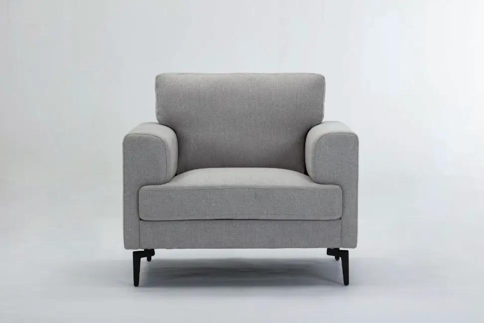 Kyrene - Chair - Light Gray Linen by Unique Piece Furniture