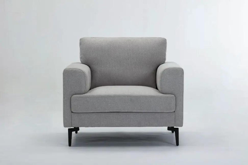 Kyrene - Chair - Light Gray Linen by Unique Piece Furniture