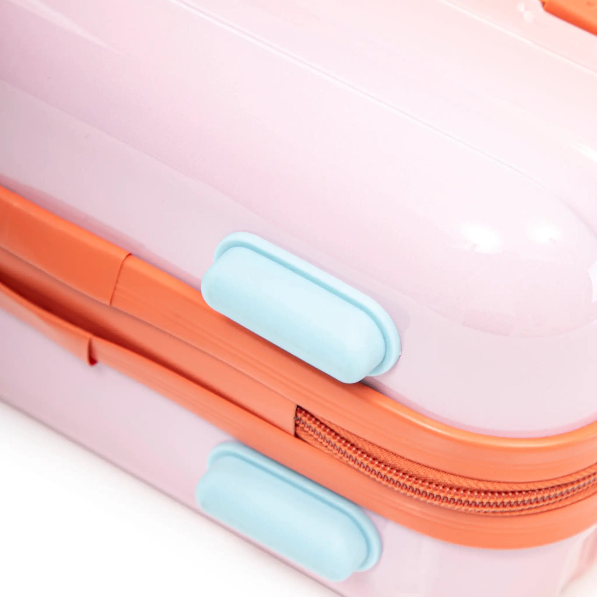 2 Pc PC Spinner Wheel Luggage Set with Gradient Color and Lock by HouseOfZazla