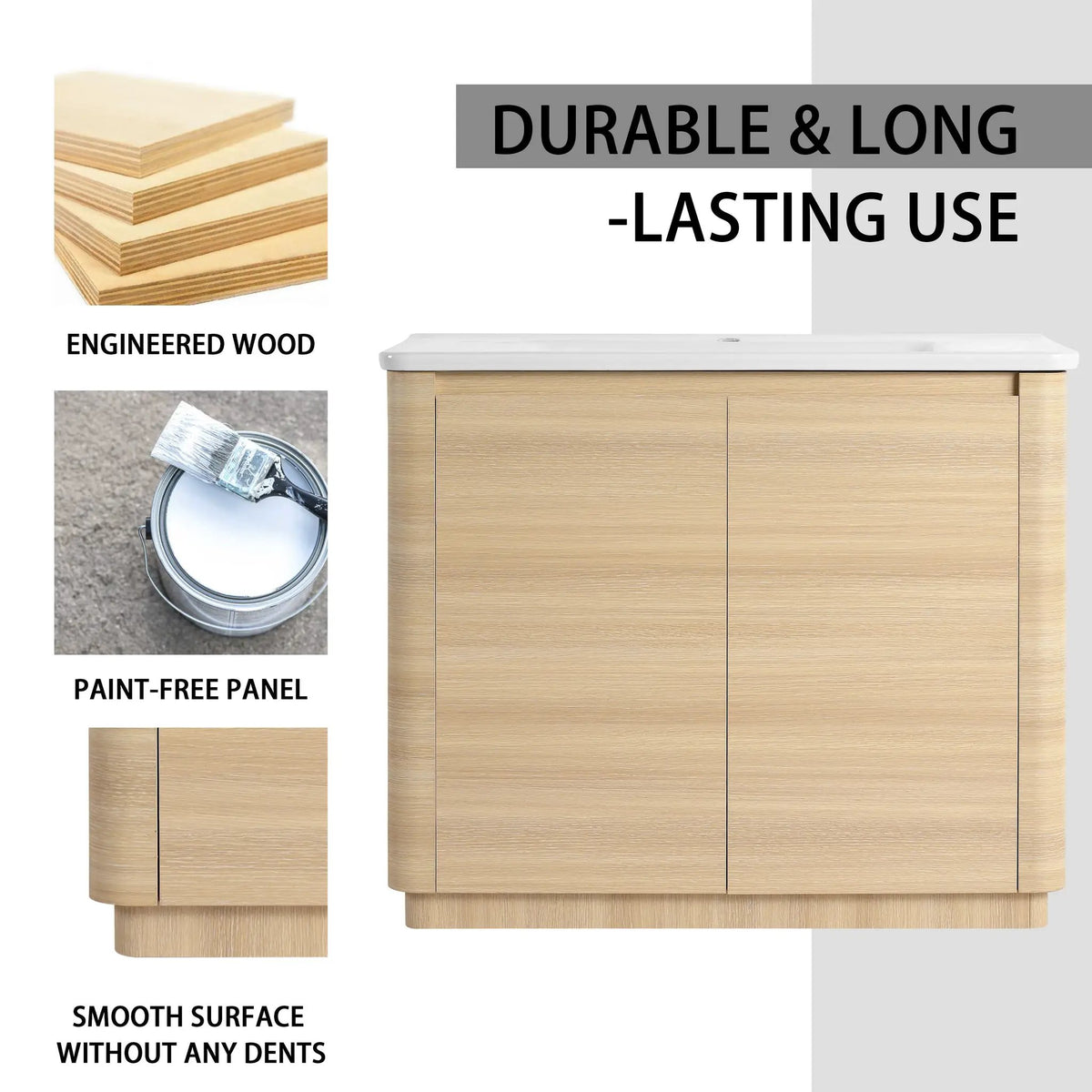 40'' Freestanding Bathroom Vanity by HouseOfZazla