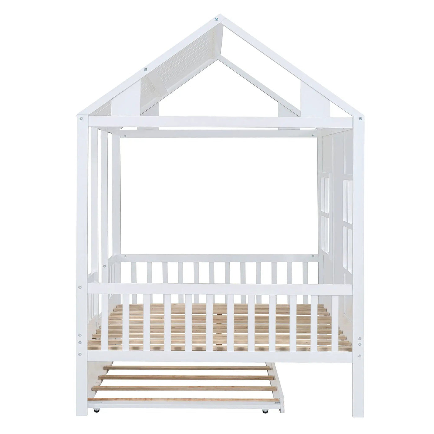 House Bed With Twin Size Trundle, Daybed by HouseOfZazla