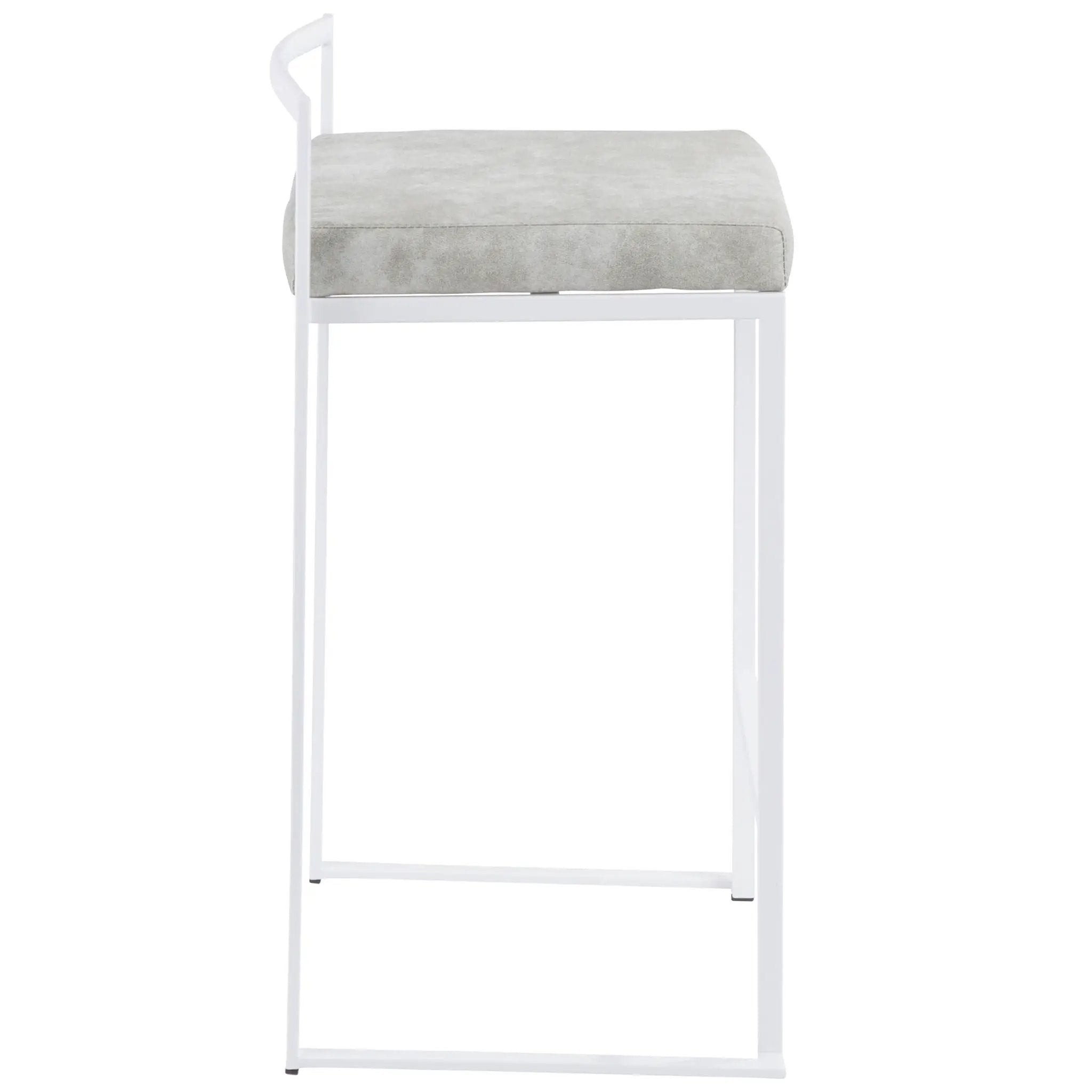 Fuji - Simple Elegance, Contemporary Stackable Counter Stool by Unique Piece Furniture
