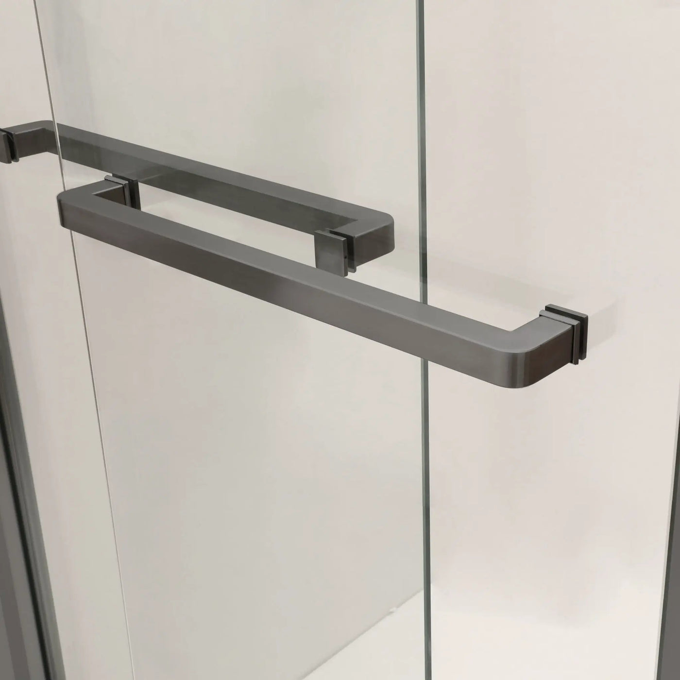 Modern Double Sliding Shower Enclosure, Tempered Glass by HouseOfZazla