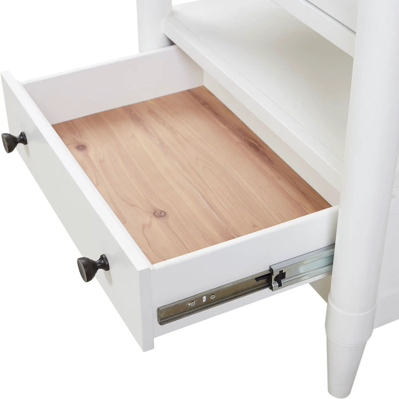 Open Nightstand With 2 Drawers by Unique Piece Furniture