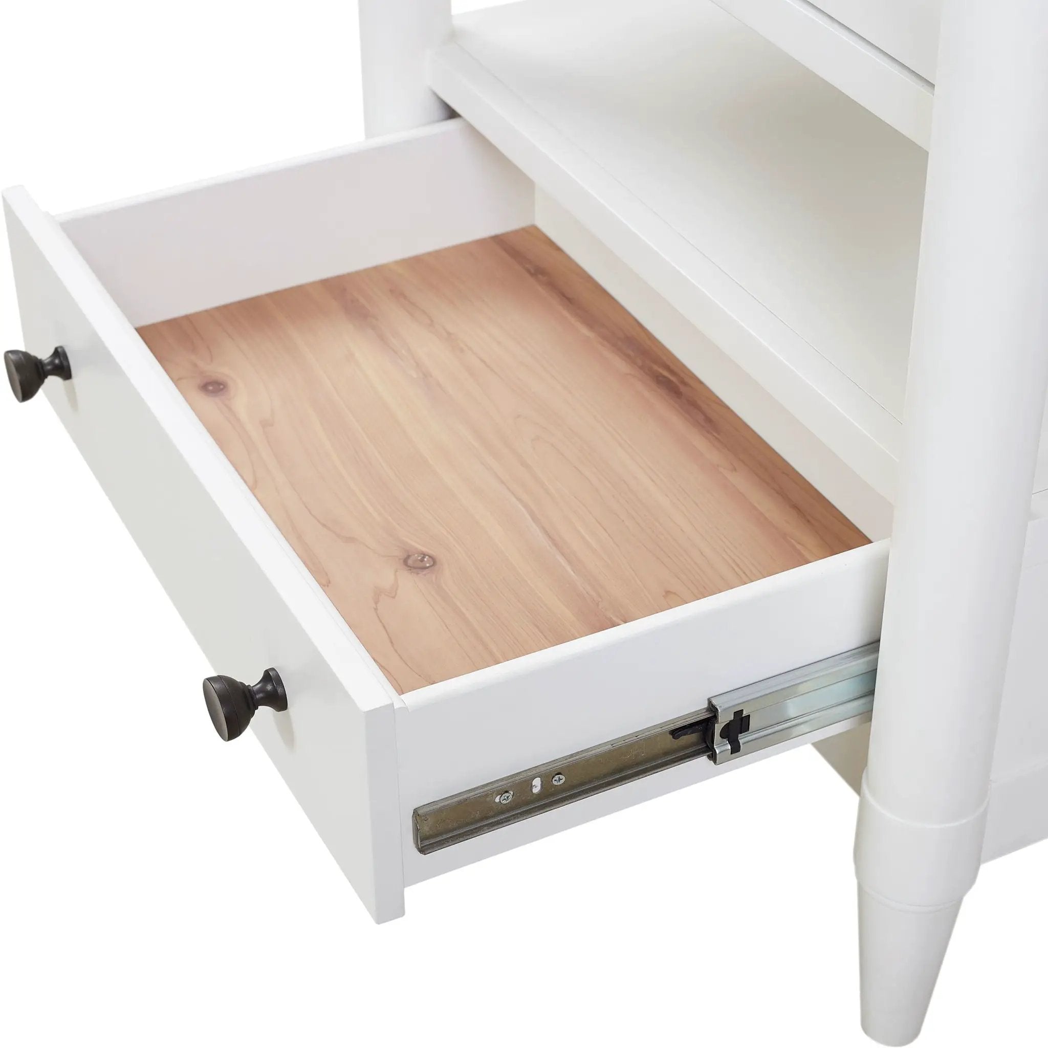 Open Nightstand With 2 Drawers by Unique Piece Furniture
