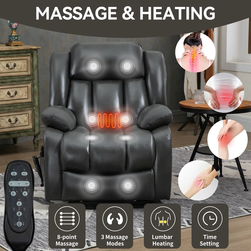 Dual Motor Electric Recliner Chair by HouseOfZazla