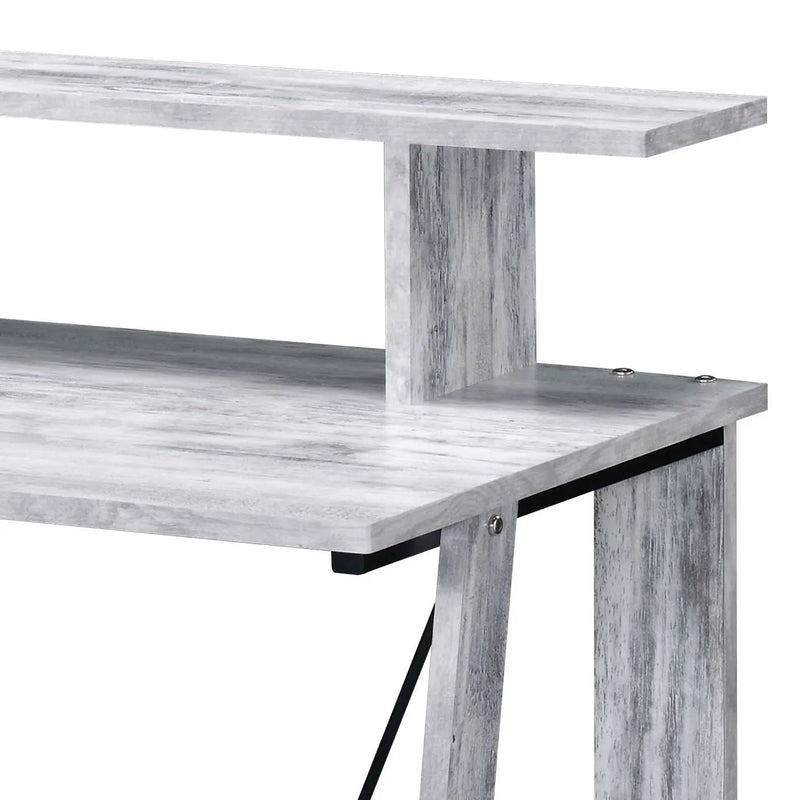 Nypho Antique White Writing Desk by HouseOfZazla