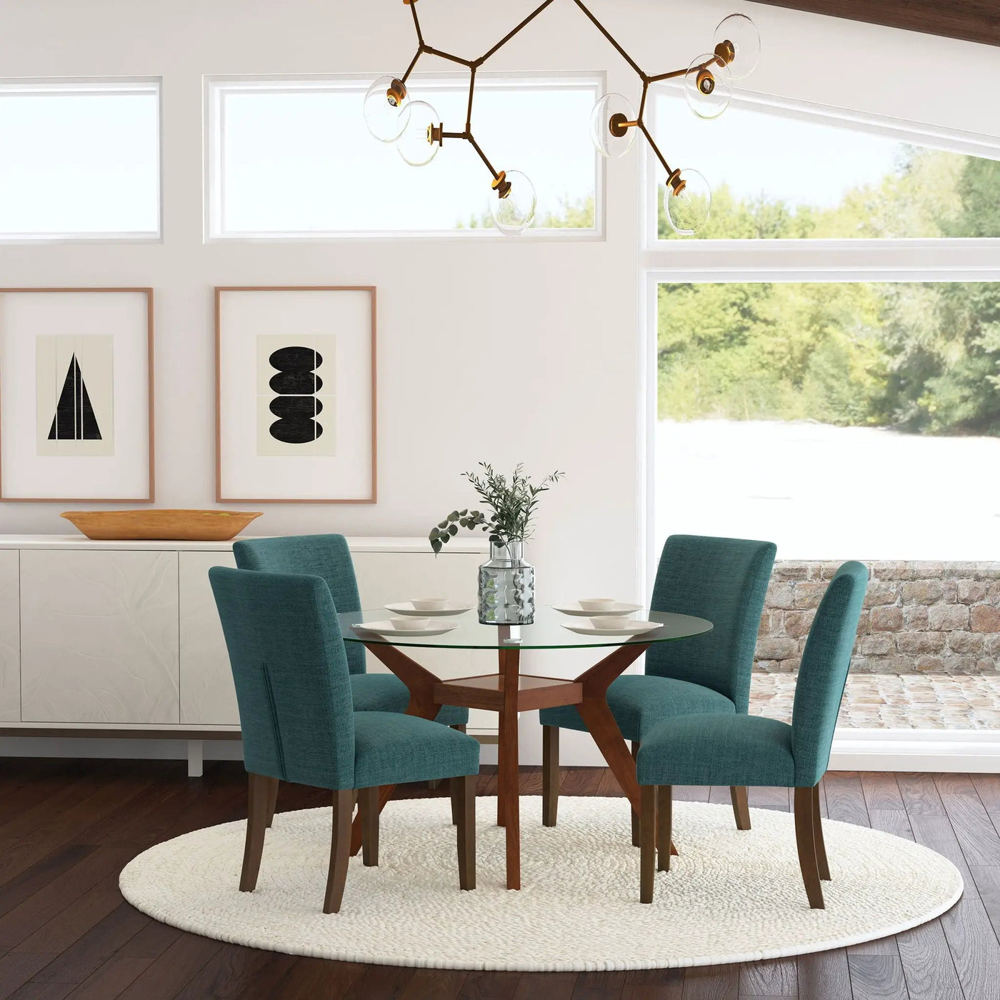 Conifer - Upholstered Dining Side Chair (Set of 2) by HouseOfZazla