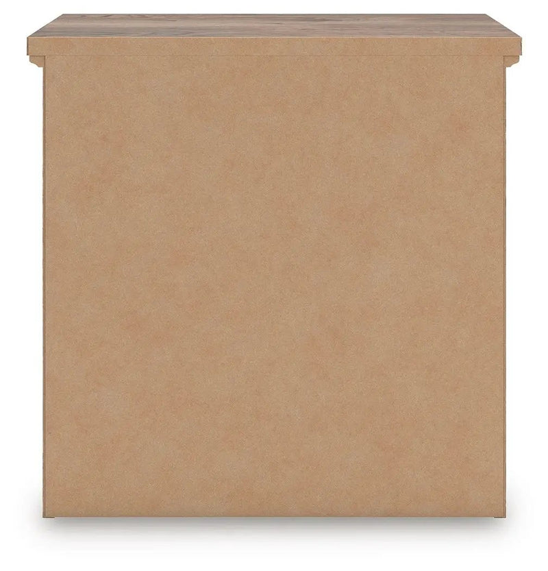 Rusticott - Two Drawer Night Stand - Brown by Unique Piece Furniture