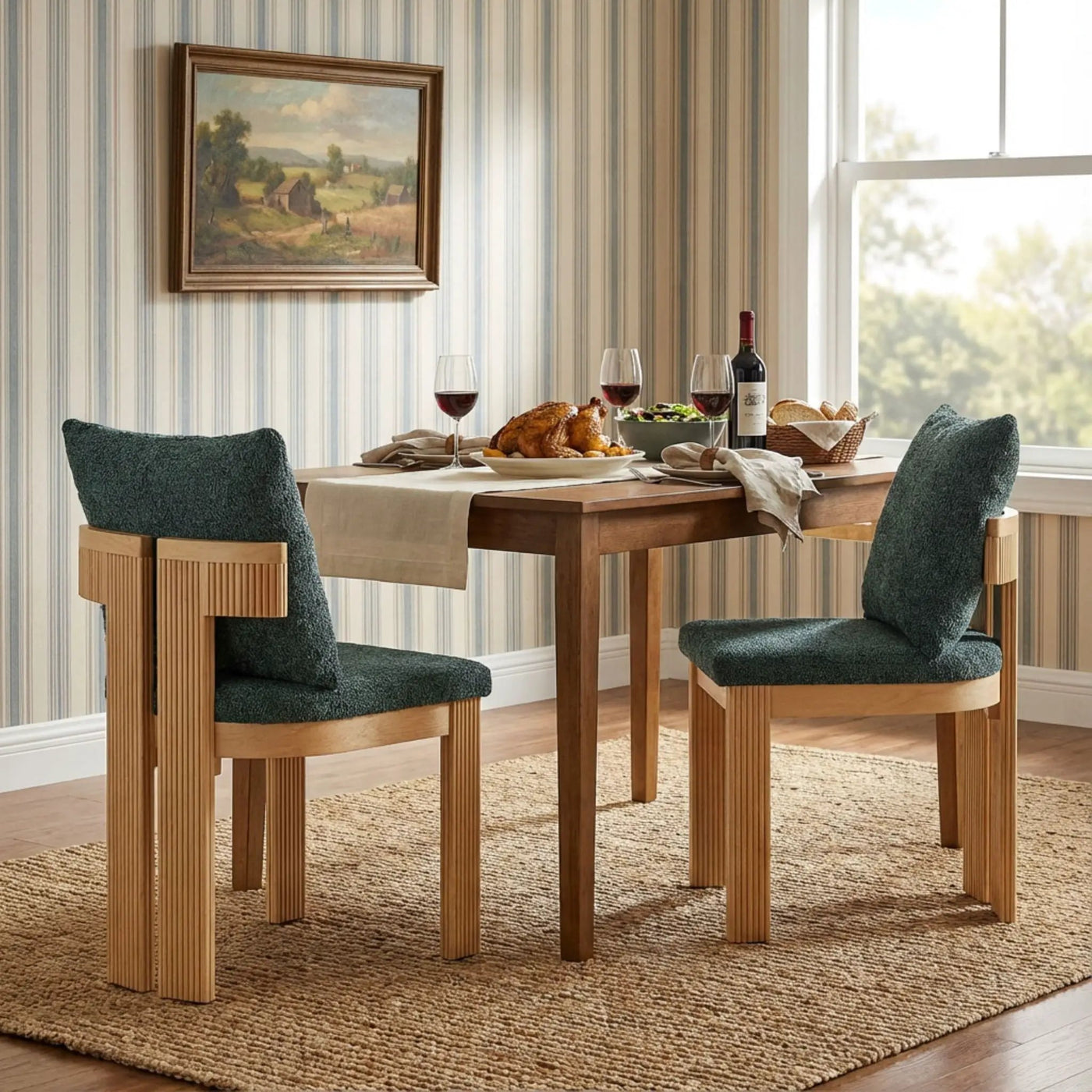 Indoor Dining Chair (Set of 2) by HouseOfZazla