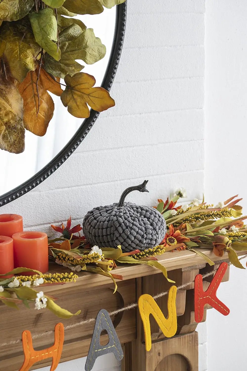 Weighted Pumpkin Ornament Decor For Holiday Harvest Festival Fall Festival & Thanksgiving by HouseOfZazla