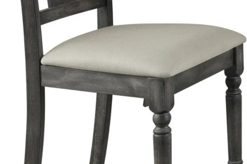 Wallace - Side Chair (Set of 2) - Tan / Weathered Gray by Unique Piece Furniture