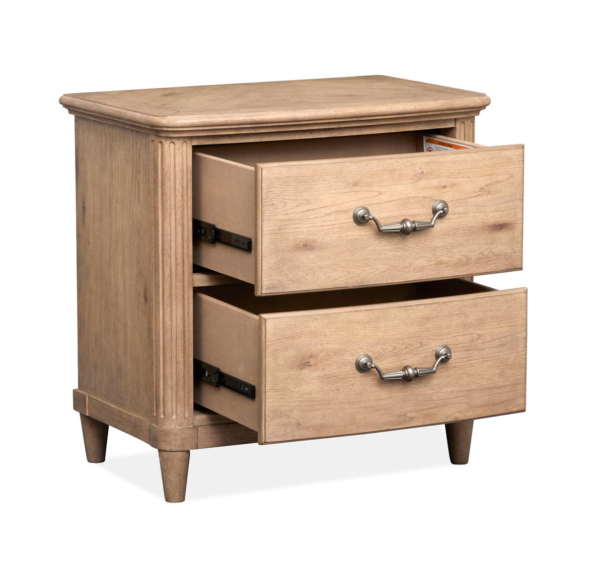 Harmony Heights - Drawer Nightstand - Belgium Wheat, photo 6 of 7