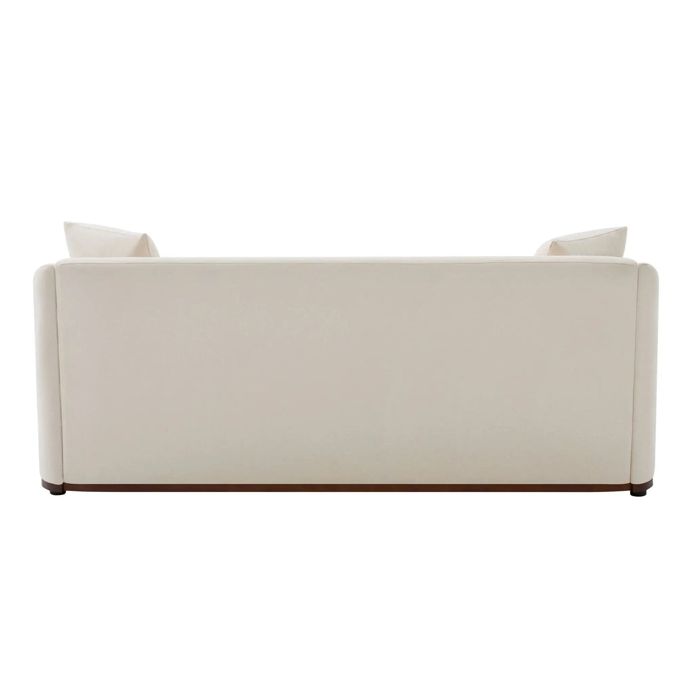 3 Seater Sofa With Wrap Around Armrests And Throw Pillows by HouseOfZazla