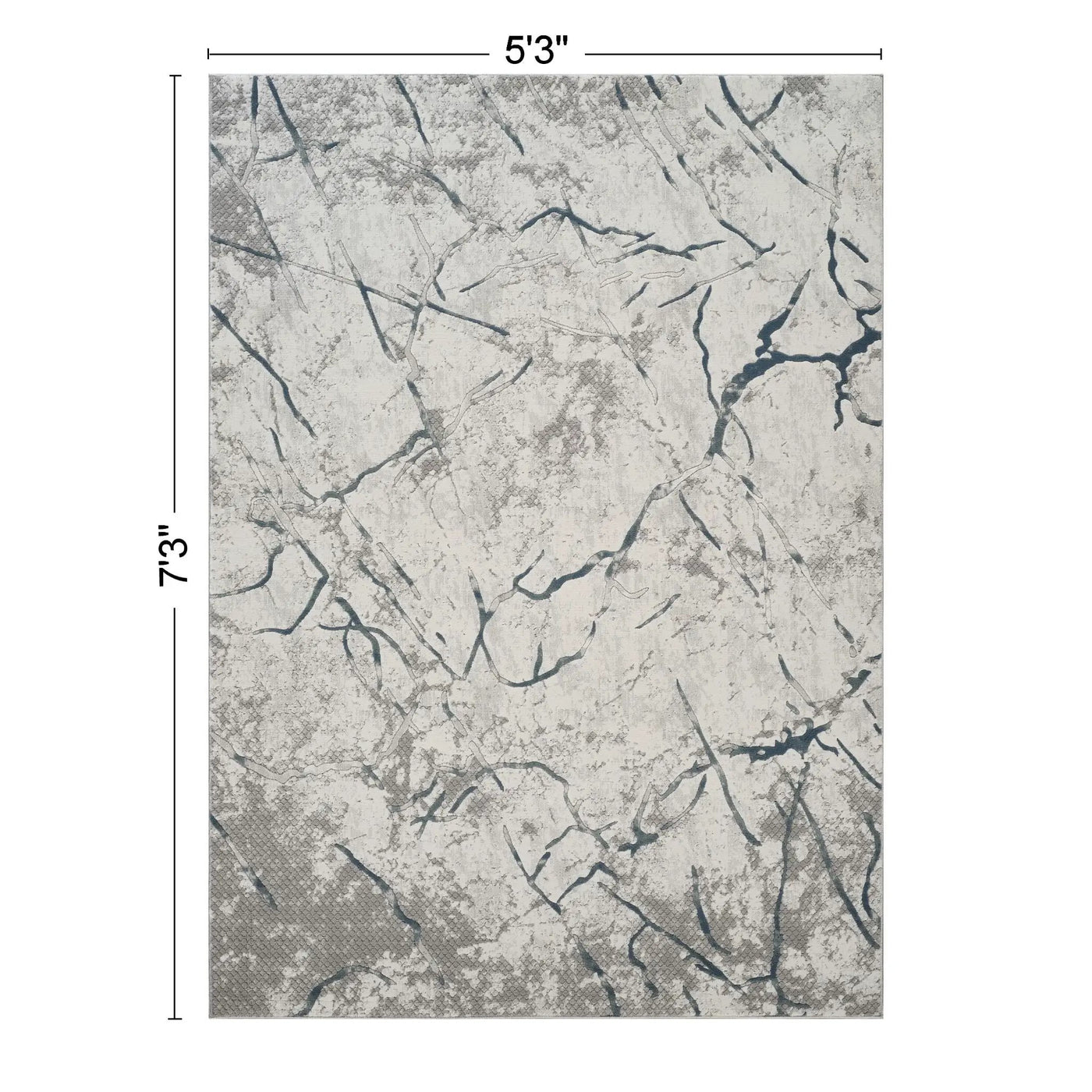 Geometrix - Contemporary Area Rug With Geometric 3D Effect by HouseOfZazla