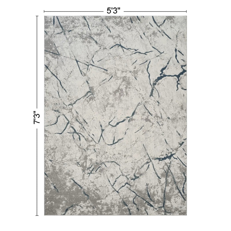 Geometrix - Contemporary Area Rug With Geometric 3D Effect by Unique Piece Furniture