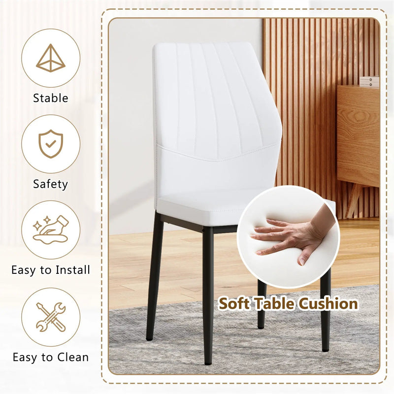 Dining Chairs With Shell Pattern, Comfort And Style by Unique Piece Furniture