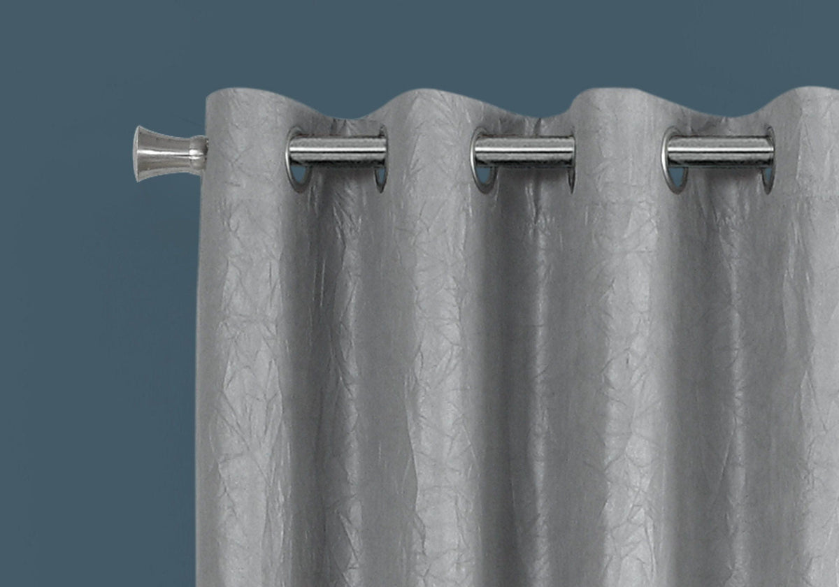 2 Pieces Set Room Darkening Curtain Panels with Grommet, photo 20 of 28
