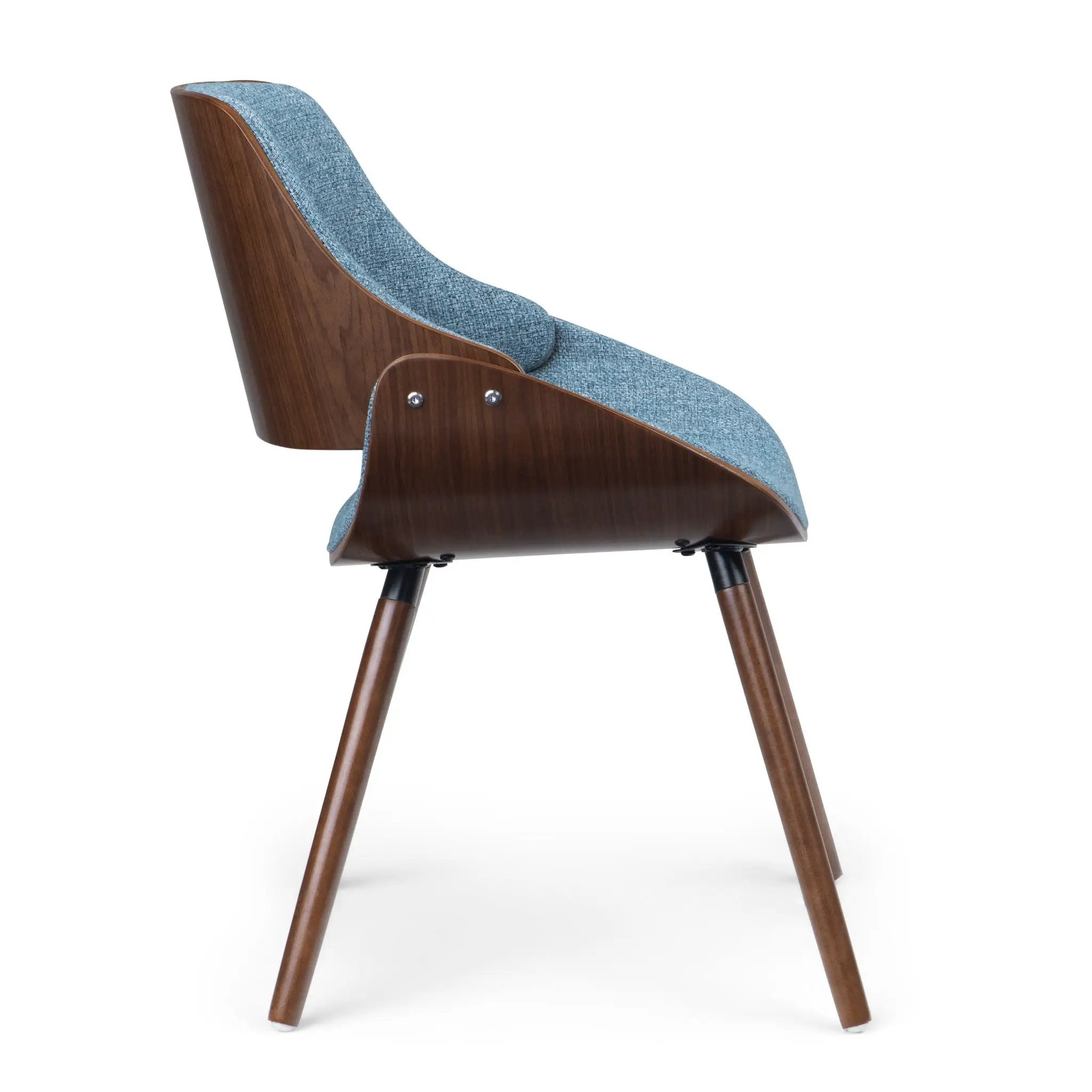 Malden - Bentwood Upholstered Dining Chair With Wood Back by Unique Piece Furniture