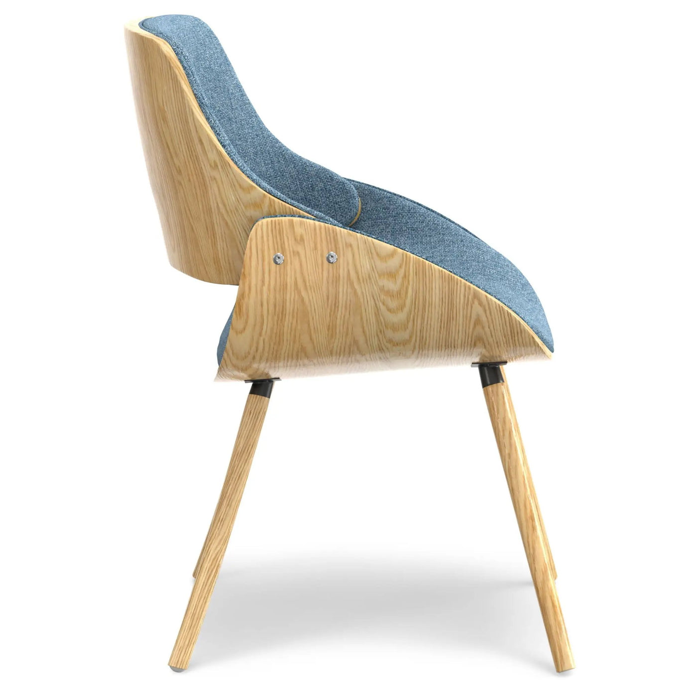Malden - Bentwood Dining Chair With Wood Back by HouseOfZazla