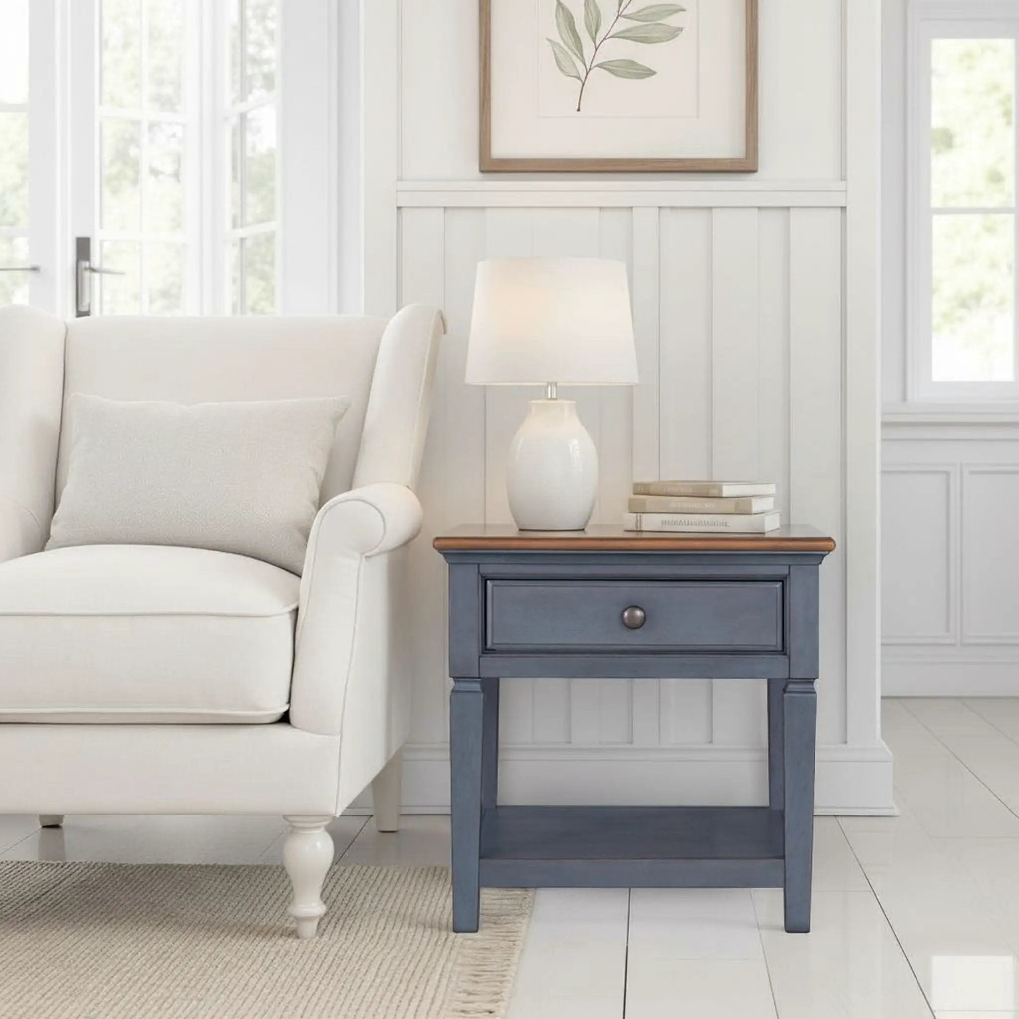 End Table - Blue by HouseOfZazla