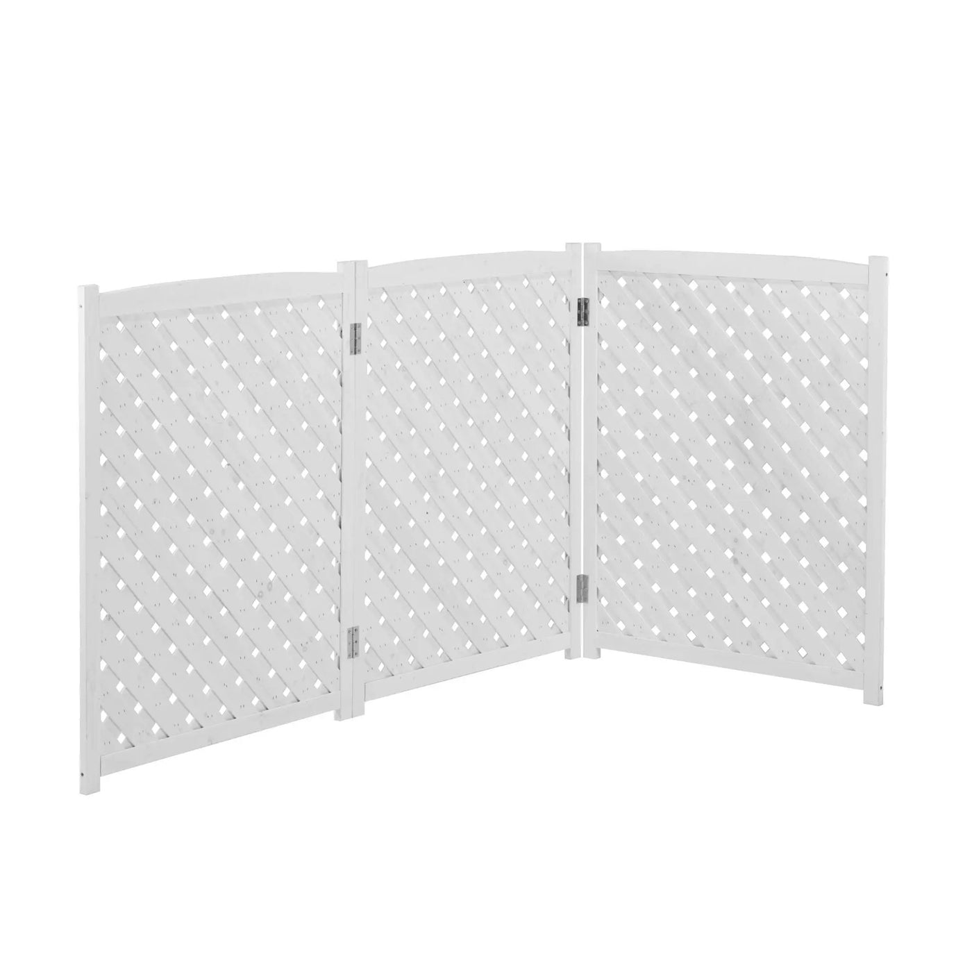 Outdoor 3 Panel Air Conditioner Fence Screen by HouseOfZazla
