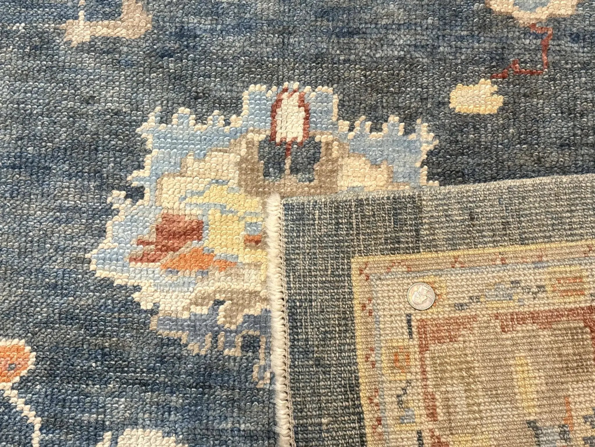 Turkish Oushak Rug 6x9, Sultanabad Carpet, Medium Size Oriental Rug by Jewel Rugs