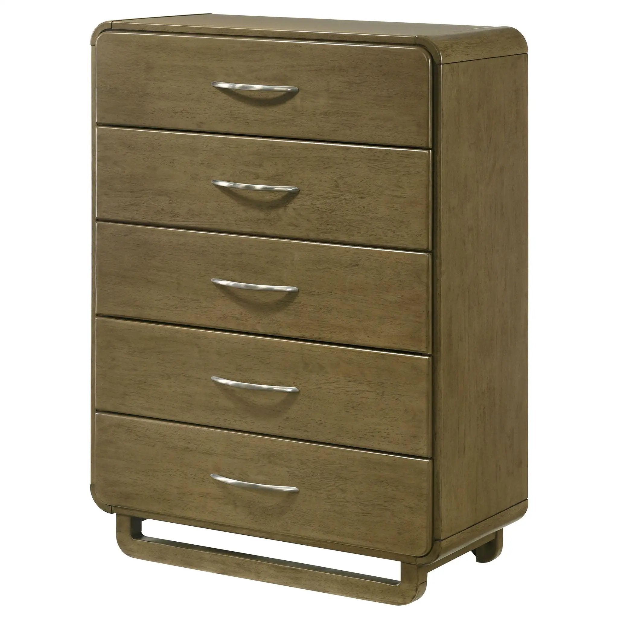 Amsbury 5-drawer Chest of Drawers Nutmeg by Unique Piece Furniture