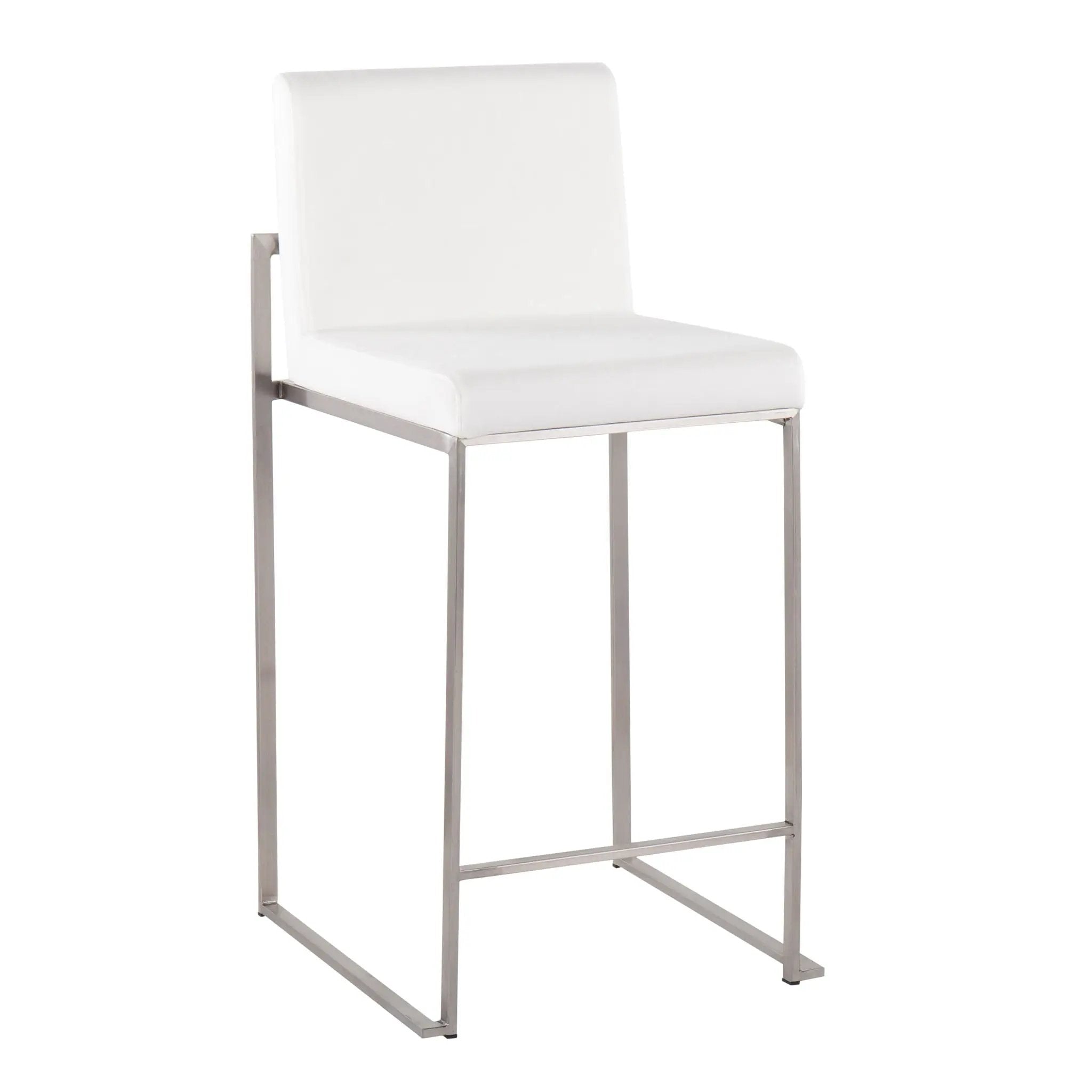 Fuji - Contemporary High Back Counter Stool, Functional Design by HouseOfZazla