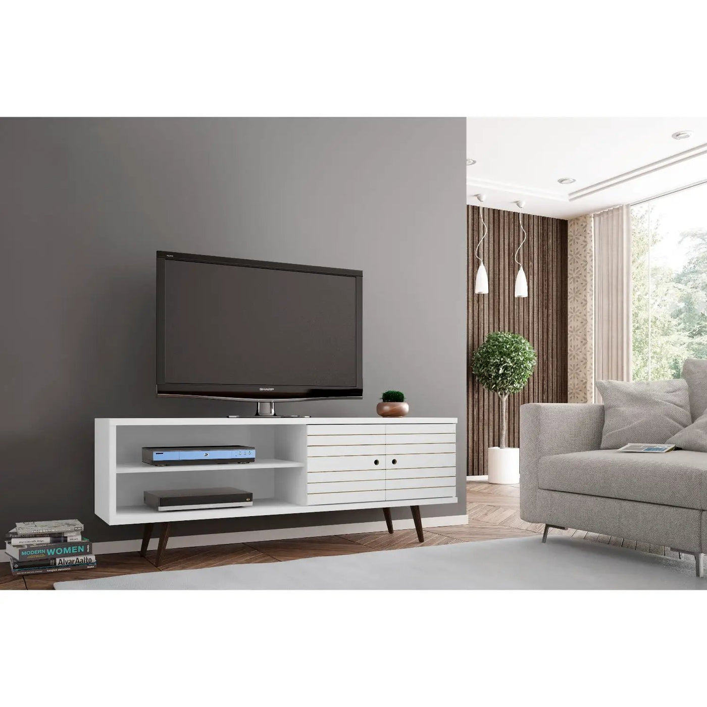 Liberty - 63" TV Stand by HouseOfZazla