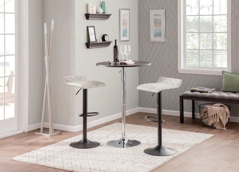 Adjustable Contemporary Bar Table by Unique Piece Furniture